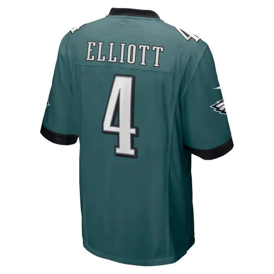 P.Eagles #4 Jake Elliott Midnight Green Player Game Jersey Stitched American Football Jerseys