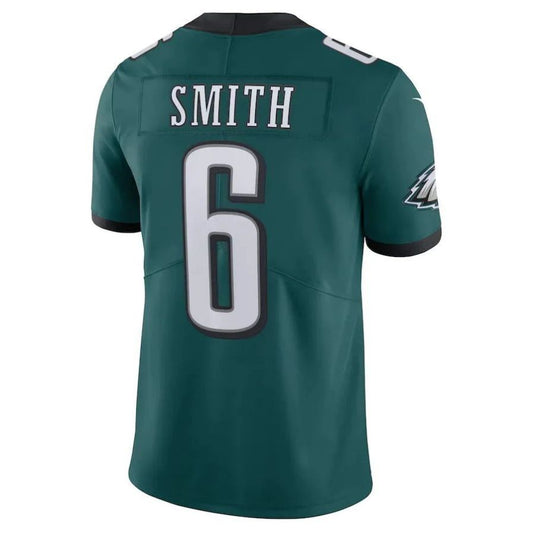 P.Eagles #6 DeVonta Smith Midnight Green Vapor Limited Player Jersey Stitched American Football Jerseys