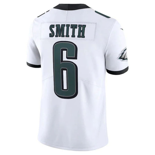 P.Eagles #6 DeVonta Smith White Vapor Limited Player Jersey Stitched American Football Jerseys