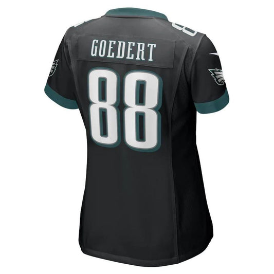 P.Eagles #88 Dallas Goedert Black Player Game Jersey Stitched American Football Jerseys