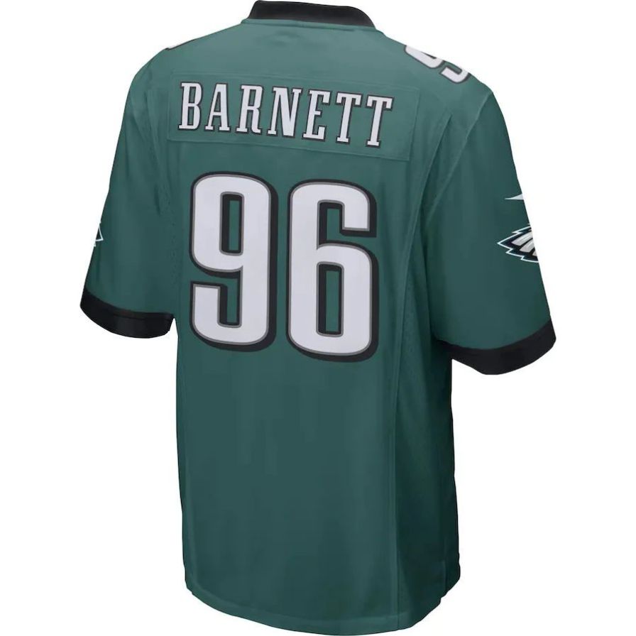 P.Eagles #96 Derek Barnett Green Player Game Jersey Stitched American Football Jerseys