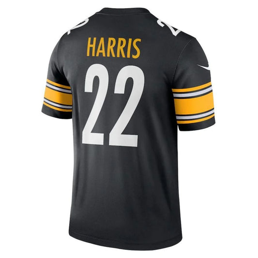 P.Steelers #22 Najee Harris Black Legend Player Jersey Stitched American Football Jerseys