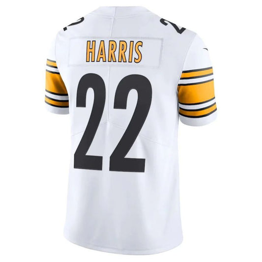 P.Steelers #22 Najee Harris White Vapor Limited Player Jersey Stitched American Football Jerseys