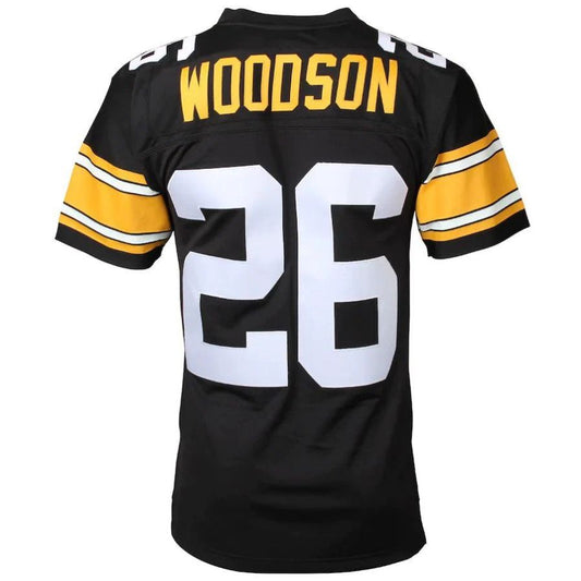 P.Steelers #26 Rod Woodson Mitchell & Ness Black Retired Player Legacy Replica Player Jersey Stitched American Football Jerseys