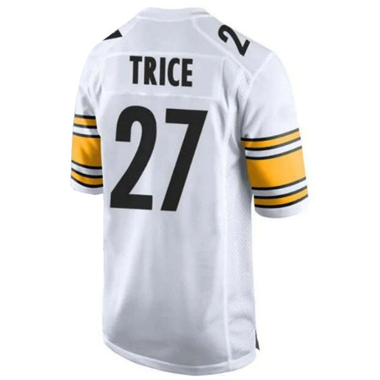 P.Steelers #27 Cory Trice Player Game Jersey - White Stitched American Football Jerseys