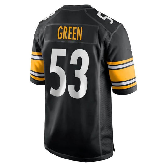 P.Steelers #53 Kendrick Green Black Player Game Jersey Stitched American Football Jerseys
