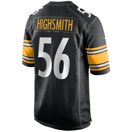 P.Steelers #56 Alex Highsmith Black Player Game Jersey Stitched American Football Jerseys