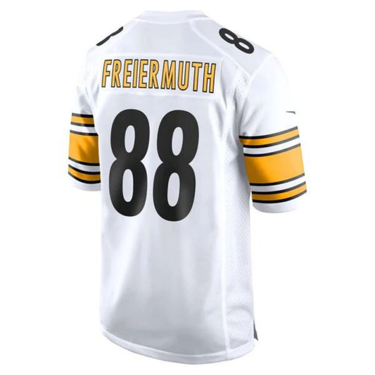 P.Steelers #88 Pat Freiermuth White Game Player Jersey Stitched American Football Jerseys