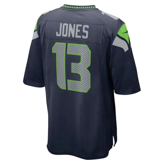 S.Seahawks #13 Josh Jones College Navy Home Game Player Jersey Stitched American Football Jerseys