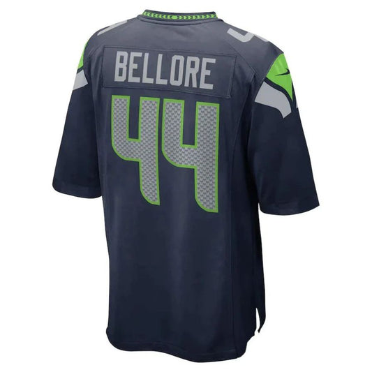 S.Seahawks #44 Nick Bellore College Navy Player Game Jersey Stitched American Football Jerseys