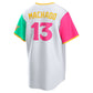 San Diego Padres #13 Manny Machado White 2022 City Connect Replica Player Jersey