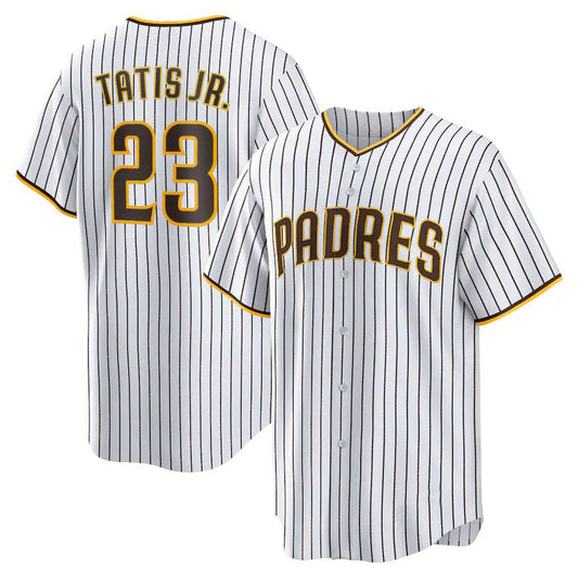 San Diego Padres #23 Fernando Tatis Jr. White Alternate Replica Team Player Jersey