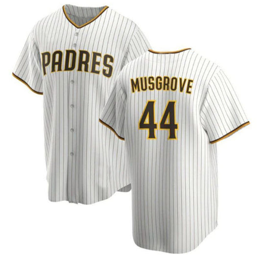San Diego Padres #44 Joe Musgrove white Player Baseball Jerseys