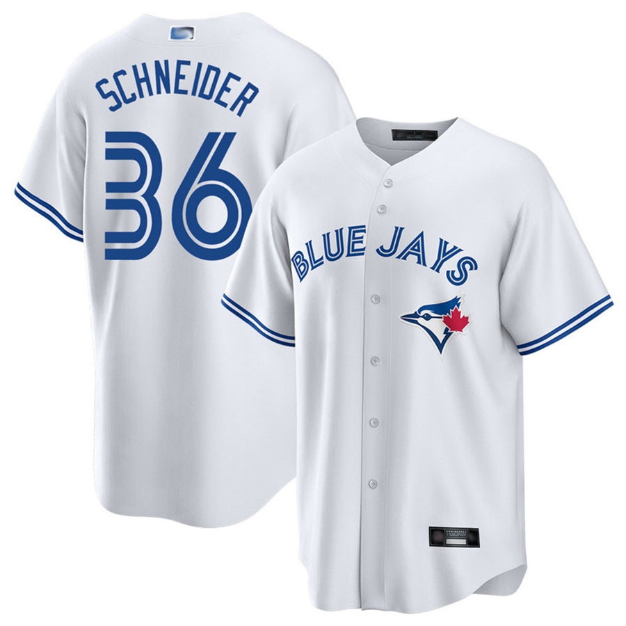 T.Blue Jays #36 Davis Schneider Player Home Replica Baseball Jerseys
