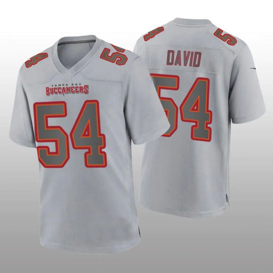 TB.Buccaneers #54 Lavonte David Gray Atmosphere Player Game Jersey Stitched American Football Jerseys