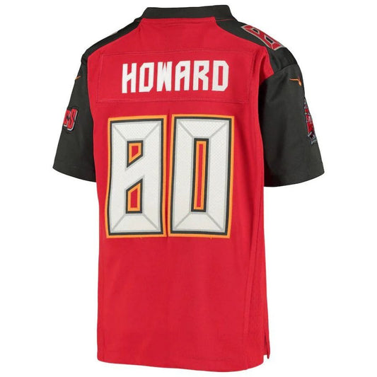 TB.Buccaneers #80 O.J. Howard Red Vapor Limited Player Jersey Stitched American Football Jerseys