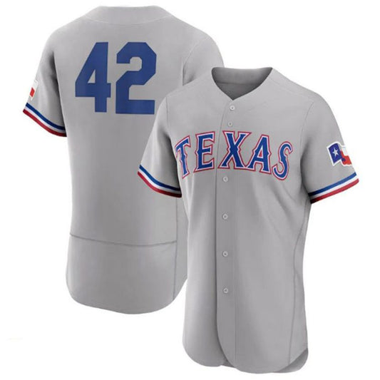 Texas Rangers #42 Gray 2023 Jackie Robinson Day Authentic Jersey Baseball Jerseys