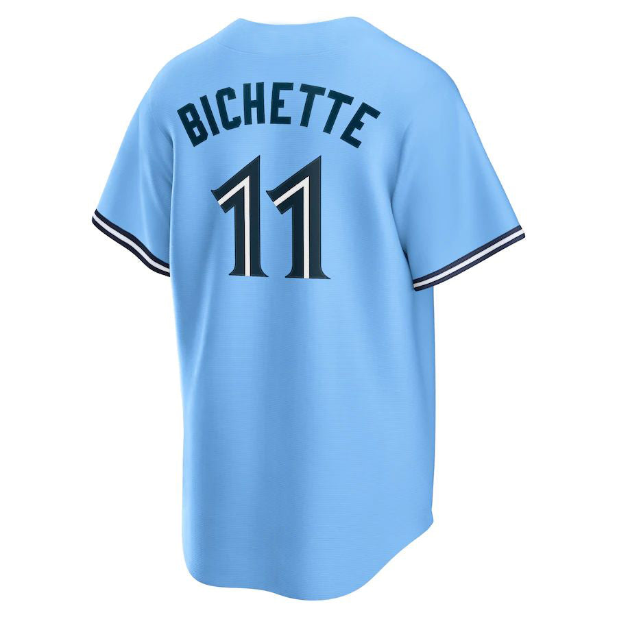 Toronto Blue Jays #11 Bo Bichette Powder Blue Alternate Replica Player Name Jersey Baseball Jerseys