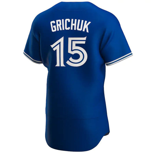 Toronto Blue Jays #15 Randal Grichuk Royal Alternate Authentic Team Player Baseball Jersey