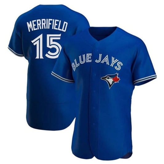 Toronto Blue Jays #15 Whit Merrifield Royal Flex Base Stitched Baseball Jerseys