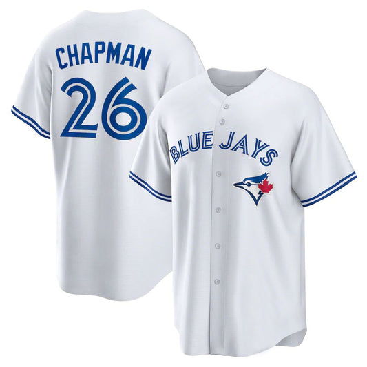 Toronto Blue Jays #26 Matt Chapman White Replica Team Player Jersey