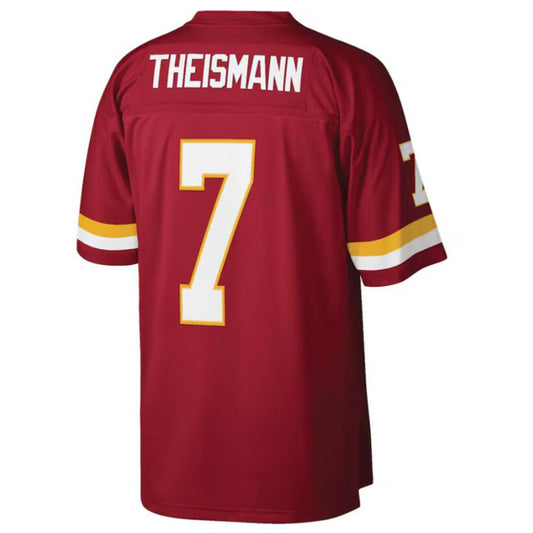 Washington Football #7 Team Joe Theismann Burgundy Legacy Replica Jersey Stitched Football Jerseys