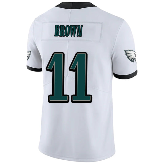 P.Eagles #11 A.J. Brown White Stitched Player Vapor Elite Football Jerseys