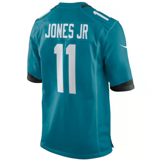 J.Jaguars #11 Marvin Jones Jr Teal Stitched Player Game Football Jerseys