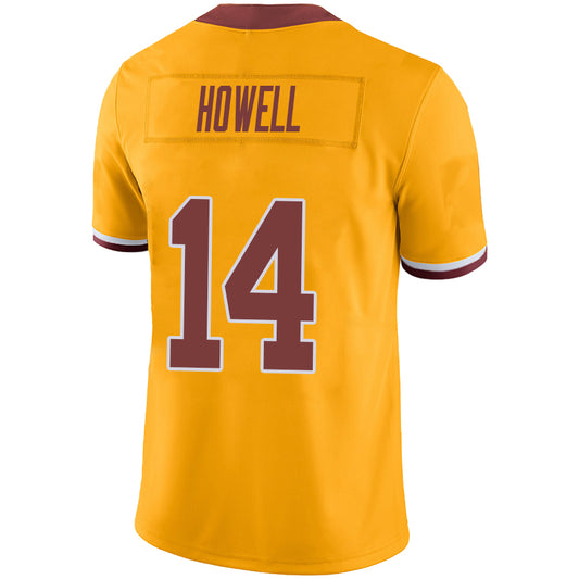 W.Commanders #14 Sam Howell Gold Stitched Player Vapor Game Football Jerseys