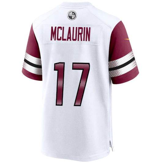 W.Commanders #17 Terry McLaurin White Stitched Player Vapor Game Football Jerseys