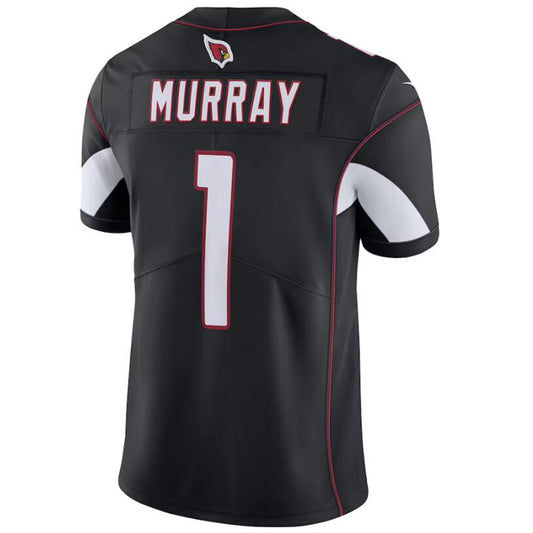 A.Cardinals #1 Kyler Murray Jersey Black Stitched Player Vapor Limited Football Jerseys
