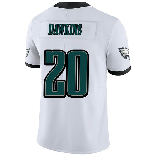 P.Eagles #20 Brian Dawkins White Stitched Player Vapor Elite Football Jerseys