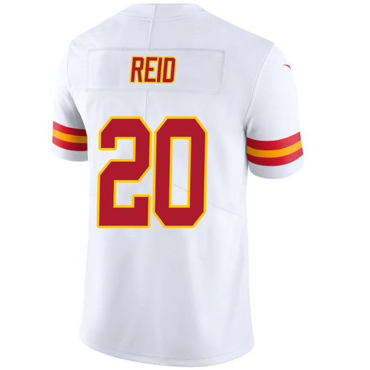 KC.Chiefs #20 Justin Reid White Stitched Player Game Football Jerseys
