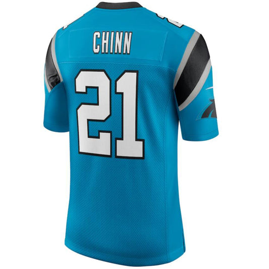 C.Panthers #21 Jeremy Chinn Blue Vapor Limited Football Jerseys