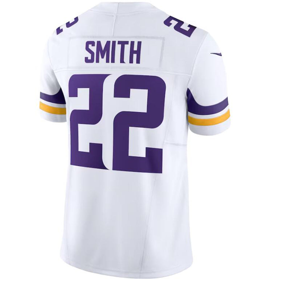 M.Vikings #22 Harrison Smith White Vapor F.U.S.E. Limited Jersey Game Football Jerseys