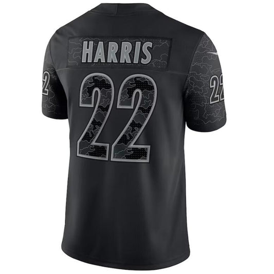 P.Steelers #22 Najee Harris Black Stitched Player Limited Game Football Jerseys