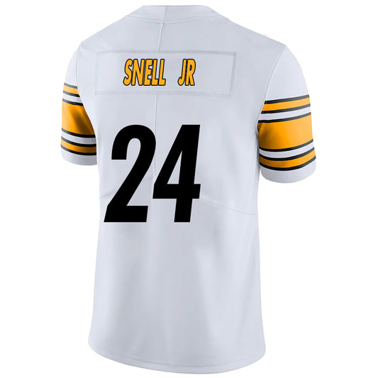 P.Steelers #24 Benny Snell Jr. White Stitched Player Game Football Jerseys