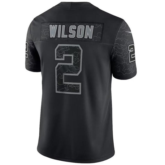 NY.Jets #2 Zach Wilson Black Stitched Player Vapor Game Football Jerseys