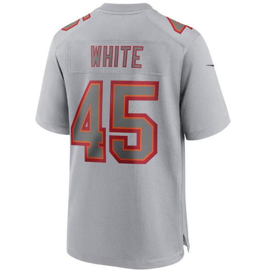 TB.Buccaneers #45 Devin White Gray Stitched Player Game Football Jerseys