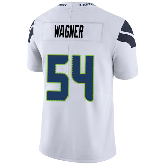 S.Seahawks #54 Bobby Wagner White Stitched Player Game Football Jerseys