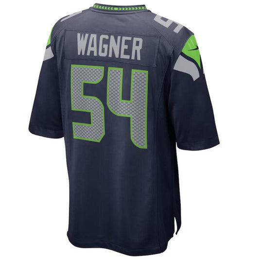 S.Seahawks #54 Bobby Wagner Navy Stitched Player Game Football Jerseys