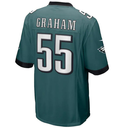 P.Eagles #55 Brandon Graham Green Stitched Player Game Football Jerseys
