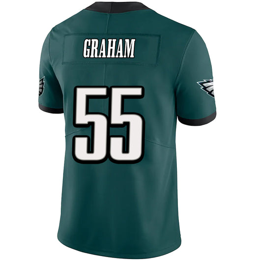 P.Eagles #55 Brandon Graham Green Stitched Player Vapor Elite Football Jerseys