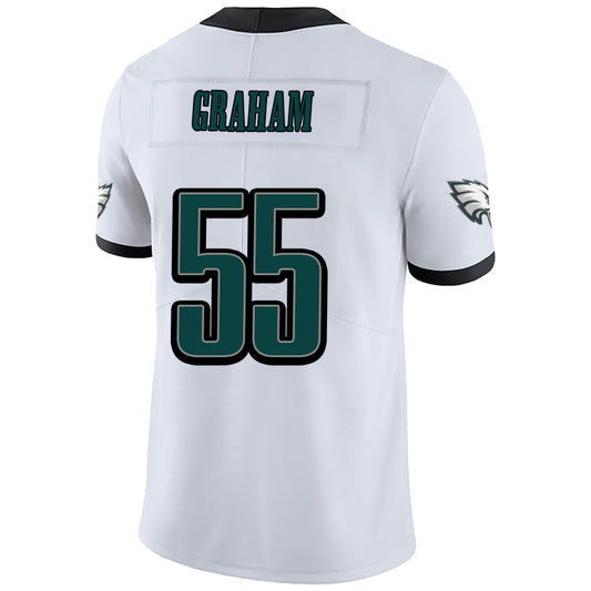 P.Eagles #55 Brandon Graham White Stitched Player Vapor Elite Football Jerseys
