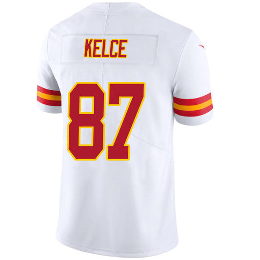 KC.Chiefs #87 Travis Kelce White Stitched Player Game Football Jerseys