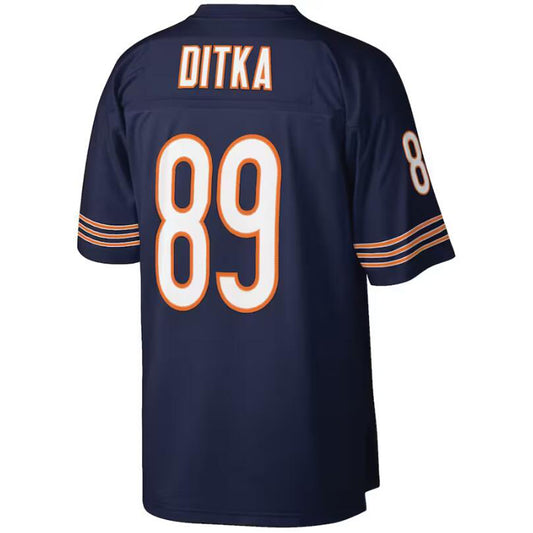 C.Bears #89 Mike Ditka Navy Stitched Player Legacy Replica Game Football Jerseys