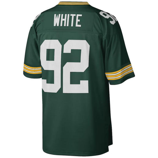 GB.Packer #92 Reggie White Green Big & Tall 1996 Retired Player Game Football Jerseys