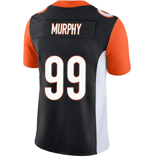 C.Bengals #99 Myles Murphy Black Stitched Player Game Football Jerseys