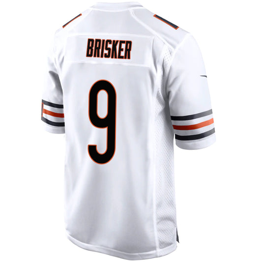 C.Bears #9 Jaquan Brisker White Stitched Player Vapor Game Football Jerseys
