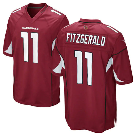 A.Cardinals #11 Larry Fitzgerald Player Cardinal Game Football Jerseys